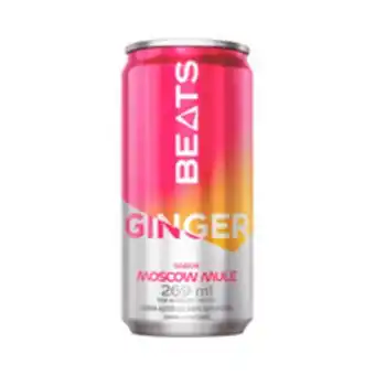 Supermercados Pague Menos Bebida ice beats ginger moscow mule 269ml oferta