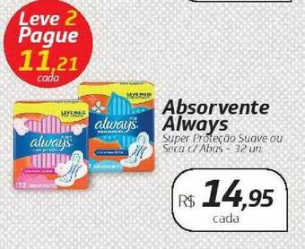 Drogal Absorvente Always oferta