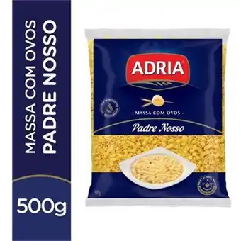 Macarrão padre nosso com ovos adria 500g
