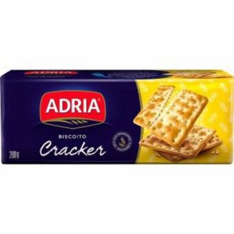 Supermercado Estrela Azul Bisc adria crackers original 200g oferta