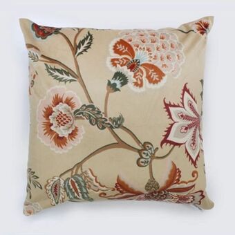 MMartan Capa de almofada quadrada veludo antonella 45cm x 45cm oferta