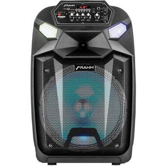Caixa de som amplificada frahm cm650 350w rms bluetooth multiuso