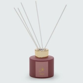 MMartan Recipiente para difusor de aromas em vidro magenta oferta