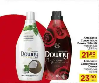 Carrefour Amaciante Concentrado Downy Naturals Fragrâncias 1.35 Litro Amaciante Concentrado Downy Fragrâncias 1.5 Litro oferta