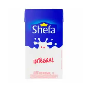 Supermercados Pague Menos Leite longa vida integral shefa 1l oferta