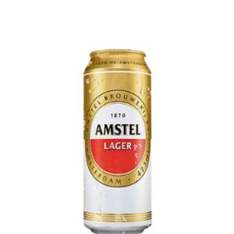 Cerveja amstel lata 473ml