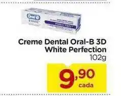 Carrefour Creme Dental Oral-b 3d White Perfection 102g oferta