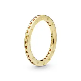 Pandora Anel shine corações pandora signature oferta