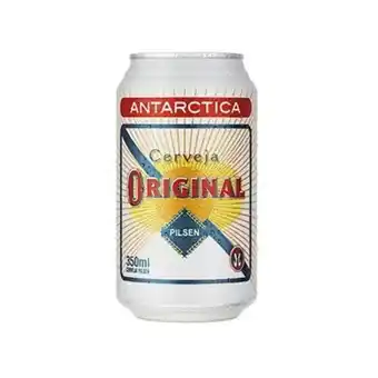 Supermercado Precito Cerveja original pilsen antártica 350ml oferta