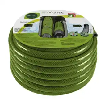 Leroy Merlin Conjunto de mangueira para jardim geoclassic verde 1/2" 15m geolia oferta