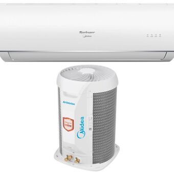 Gazin Ar condicionado split airvolution 12.000 btus springer midea frio oferta