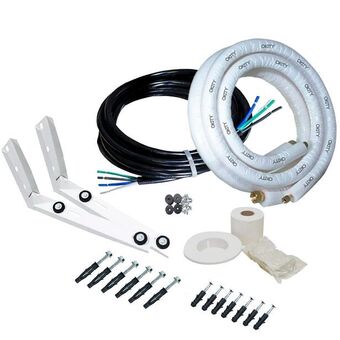 Gazin Kit de instalação para ar condicionado split 12.000 a 18.000 btus oferta