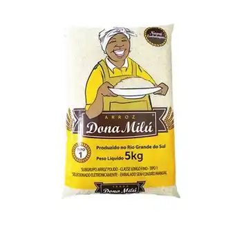 Serrano Supermercado Arroz tipo 1 dona milu pacote 5kg oferta