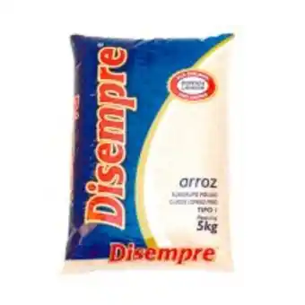 Supermercados Tiaozinho Arroz disempre tipo 1 pacote 5kg oferta