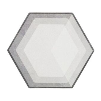 Leroy Merlin Piso esmaltado acetinado borda arredondada 17x20cm cemento artens oferta