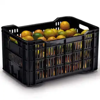 Caixa organizadora ecobox plástico preto 29,5x36,5x54,5cm 45l arthi
