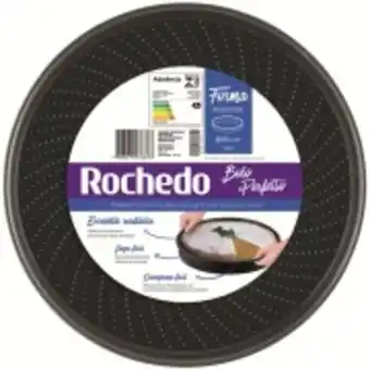 Ferreira Costa Forma de alumínio antiaderente para torta 30cm redondo  - rochedo  oferta