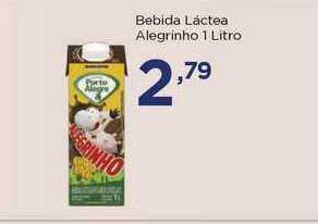 Apoio Mineiro Bebida Láctea Alegrinho 1L oferta