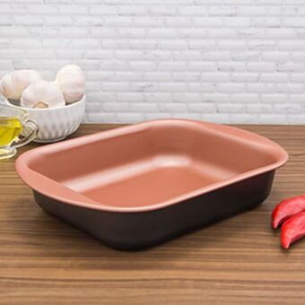 Assadeira antiaderente retangular vermont 22cm - tramontina