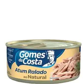Atum ralado gomes da costa ao natural 170g