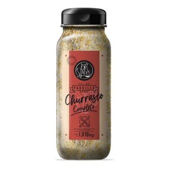 Sal marinho para costela br spices churrasco frasco 1,01kg