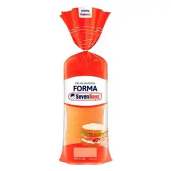 Brasão Supermercados Pão de forma tradicional seven boys pacote 450g oferta