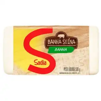 Banha suína sadia 500g