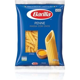 Nagumo Macarrão com ovos barilla penne 500g oferta
