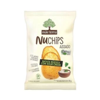 Supermercados Pague Menos Chips de batata mãe terra sour cream 32g oferta