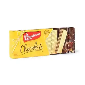 Supermercado Bergamini Biscoito wafer chocolate bauducco 140g oferta