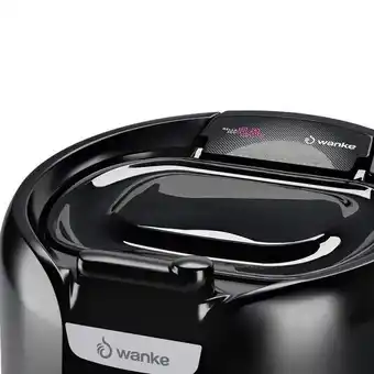 Centrífuga de roupa wanke 8,8kg bella eco - preto