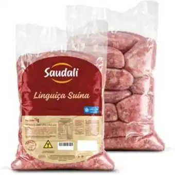 Linguiça de carne suína saudali 1kg