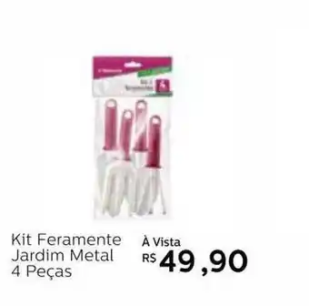 Grupo Formosa Kit Feramente Jardim Metal 4 Peçax oferta