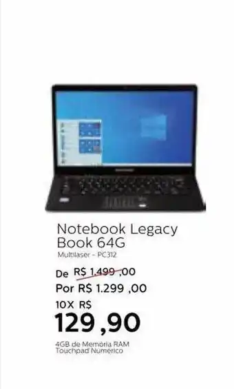Notebook Legacy Book 64g