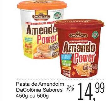 Festval Pasta De Amendoim Dacolônia Sabores oferta