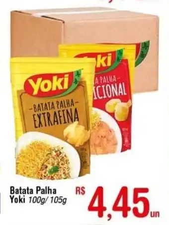 Fort Atacadista Batata palha Yoki 100g/105g oferta