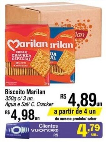 Fort Atacadista Biscoito Marilan 350g oferta