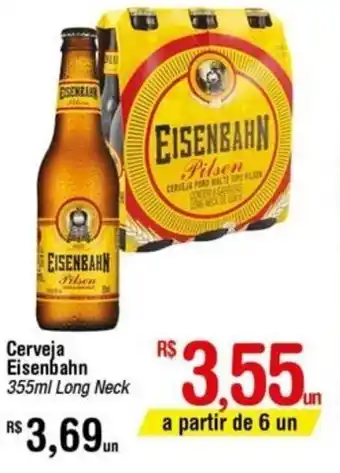 Fort Atacadista Cerveja Eisenbahn 355ml oferta