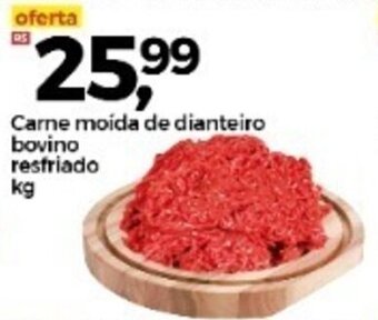 Frangolândia Carne Moida de Dianteiro Bovina resfriado 1kg oferta
