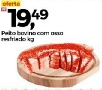 Frangolândia Peito Bovino com osso resfriado 1kg oferta