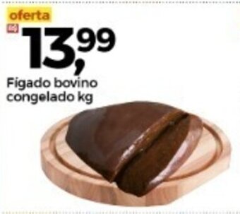 Frangolândia Figado Bovino Congelado 1kg oferta