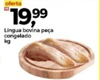 Frangolândia Lingua Bovina peca congelado 1kg oferta