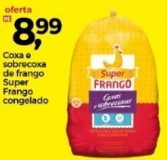 Frangolândia Coxa e Sobrecoxa de Frango Super Frango congelada 1kg oferta