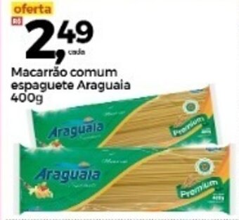 Frangolândia Macarrao comum Espaguete Araguaia 400g oferta