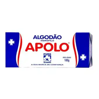 Algodão apolo caixa 100g