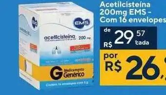 Acetilcisteina 200mg Ems