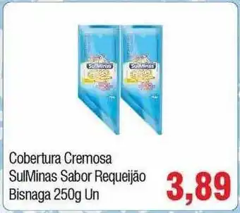 Cobertura Cremosa Sulminas Sabor Requeijão