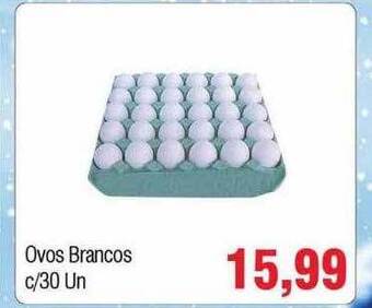 Spani Atacadista Ovos Brancos C 30 oferta