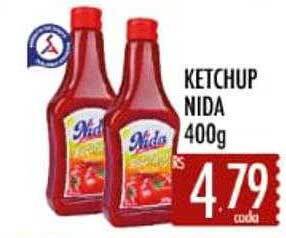 Supermercados Avenida Ketchup Nida oferta