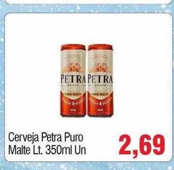 Spani Atacadista Cerveja Petra Puro Malte oferta